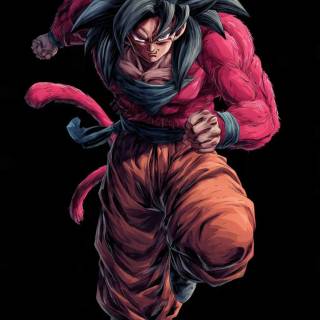 Goku amoled mobile wallpaper