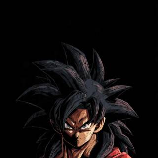 Goku amoled mobile wallpaper