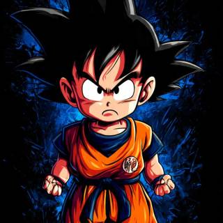 Goku amoled mobile wallpaper