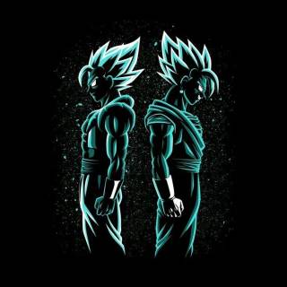 Goku amoled mobile wallpaper
