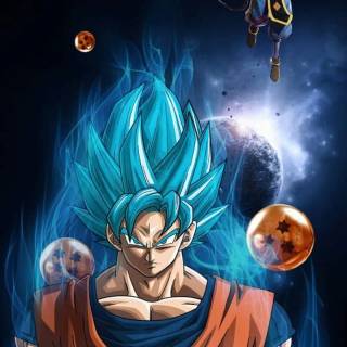 Goku amoled mobile wallpaper