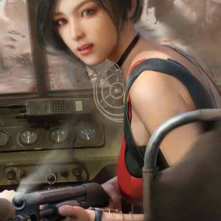 Ada Wong mobile wallpaper