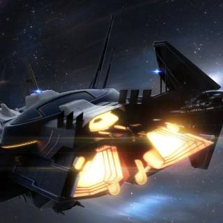 Space ship mobile wallpaper