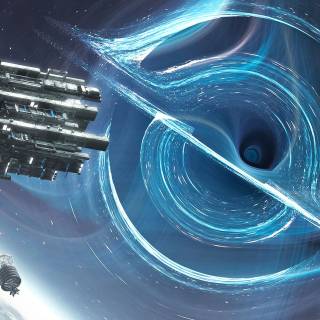 Space ship mobile wallpaper