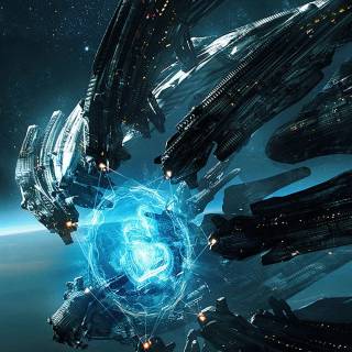 Space ship mobile wallpaper