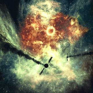 Space ship mobile wallpaper