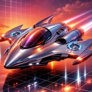 Space ship mobile wallpaper