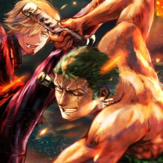 Zoro 4k manga wallpaper