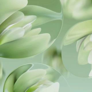 Green art 4k wallpaper