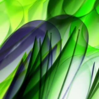 Green art 4k wallpaper