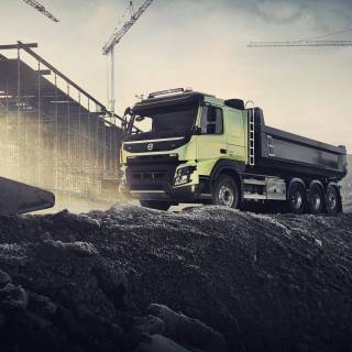 Volvo truck 4k wallpaper