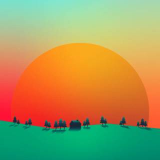 Phone 4k minimalistic wallpaper