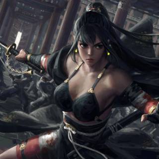 Katana 4k PC wallpaper