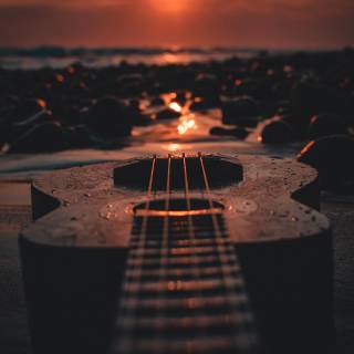 Guitarist 4k wallpaper