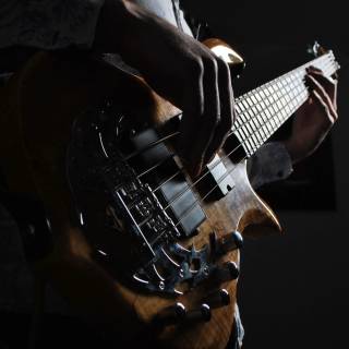 Guitarist 4k wallpaper