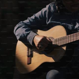 Guitarist 4k wallpaper