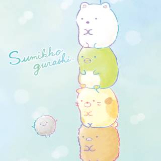 Sumikko Gurashi phone wallpaper