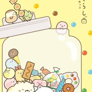 Sumikko Gurashi phone wallpaper
