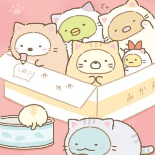 Sumikko Gurashi phone wallpaper