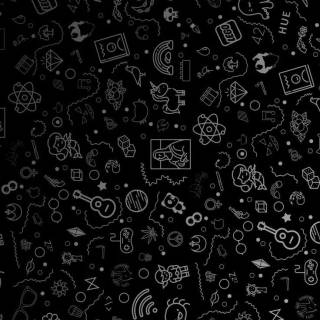Black cute phone wallpaper