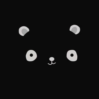Black cute phone wallpaper