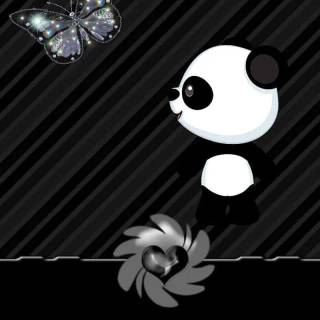 Black cute phone wallpaper
