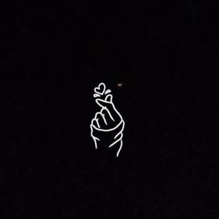 Black cute phone wallpaper