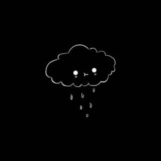 Black cute phone wallpaper