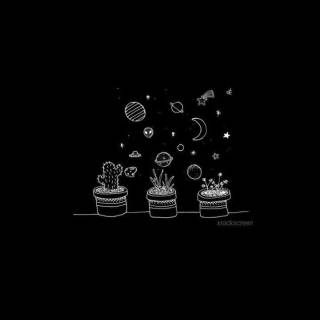 Black cute phone wallpaper