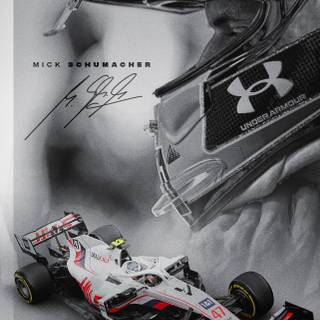 Haas F1 phone wallpaper