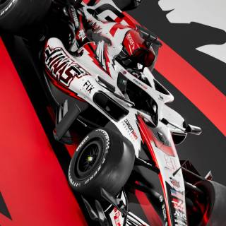 Haas F1 phone wallpaper