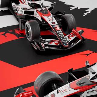 Haas F1 phone wallpaper