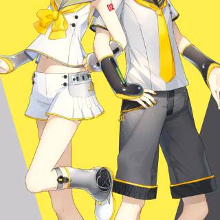 Kagamine Rin phone wallpaper