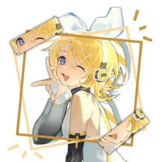 Kagamine Rin phone wallpaper