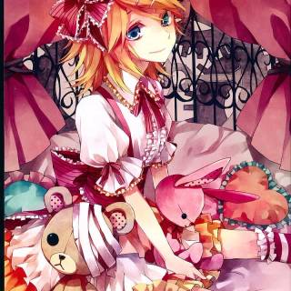 Kagamine Rin phone wallpaper