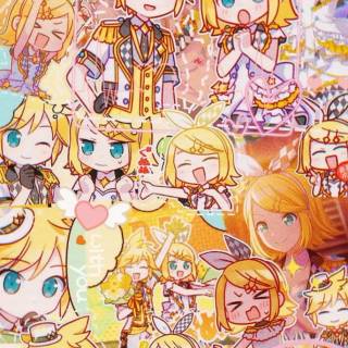 Kagamine Rin phone wallpaper