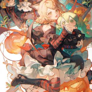 Kagamine Rin phone wallpaper