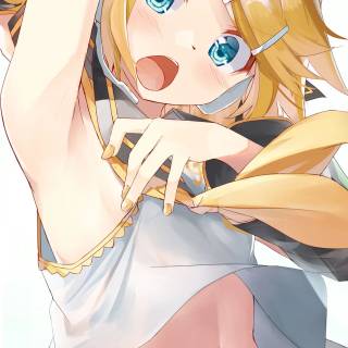 Kagamine Rin phone wallpaper