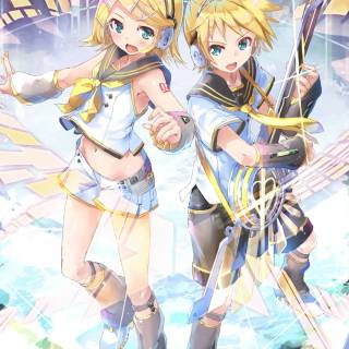 Kagamine Rin phone wallpaper