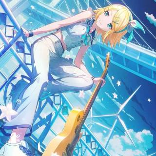 Kagamine Rin phone wallpaper