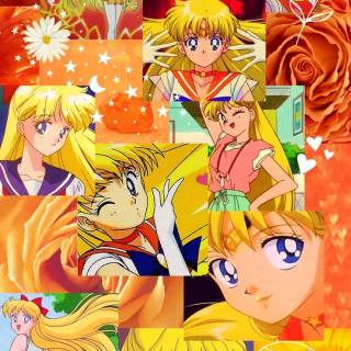 Sailor Venus phone wallpaper