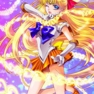 Sailor Venus phone wallpaper