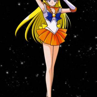 Sailor Venus phone wallpaper