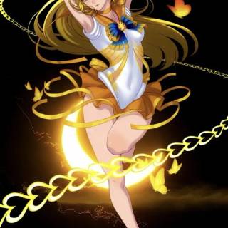 Sailor Venus phone wallpaper