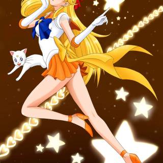 Sailor Venus phone wallpaper
