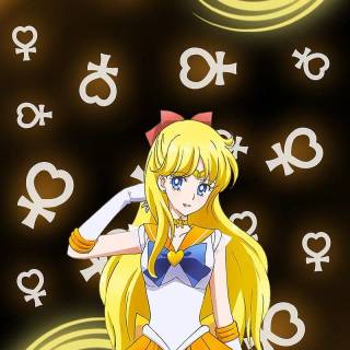 Sailor Venus phone wallpaper