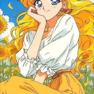 Sailor Venus phone wallpaper