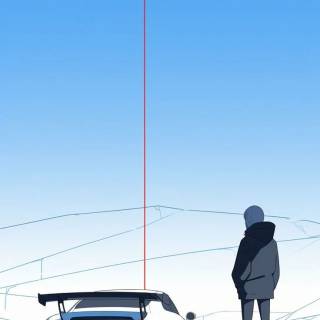 Car minimalist phone wallpaper