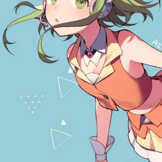 Gumi phone wallpaper
