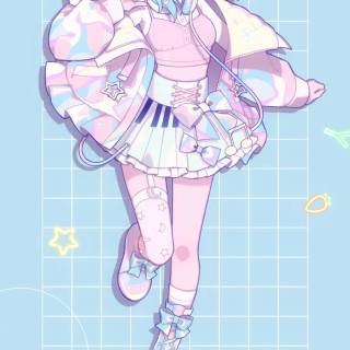 Gumi phone wallpaper
